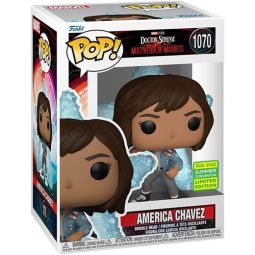 Funko POP! Marvel Doctor Strange Multiverse of Madness Vinyl Figure - AMERICA CHAVEZ #1070 *EXCL*