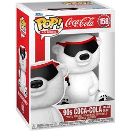 Funko POP! Ad Icons - Coca-Cola Vinyl Figure - 90s COCA-COLA POLAR BEAR #158