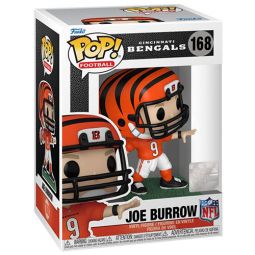 Funko POP! NFL Wave 9 Vinyl Figure - JOE BURROW (Cincinatti Bengals) #168