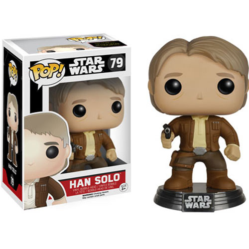 Funko POP! Star Wars The Force Awakens - Vinyl Bobble - HAN SOLO #79