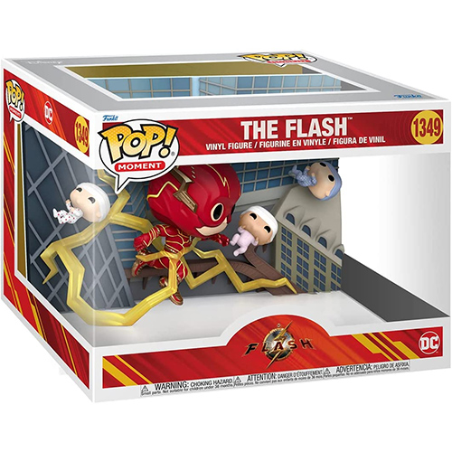 Funko POP! Movie Moments - The Flash Vinyl Figure Set - THE FLASH (Baby Shower) #1349