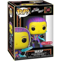 Funko POP! Marvel - Ant-Man and The Wasp Vinyl Bobble - WASP [Blacklight] #341 *Exclusive*
