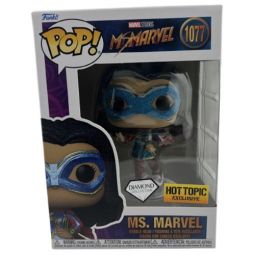 Funko POP! Marvel Studios - Ms. Marvel Vinyl Bobble - MS. MARVEL [Diamond Collection] #1077 *EXCL*