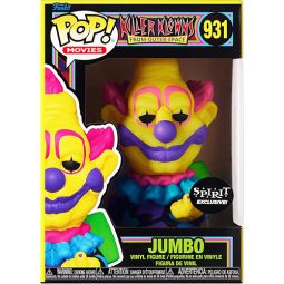 Funko POP! Movies Killer Klowns from Outer Space Vinyl Figure - JUMBO [Blacklight] #931 *Exclusive*