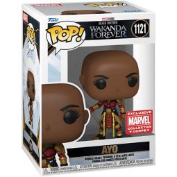 Funko POP! Marvel Black Panther Wakanda Forever Vinyl Bobble Figure - AYO #1121 *Exclusive*