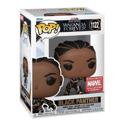 Funko POP! Marvel Black Panther Wakanda Forever Vinyl Bobble Figure - BLACK PANTHER #1122 *EXCL*