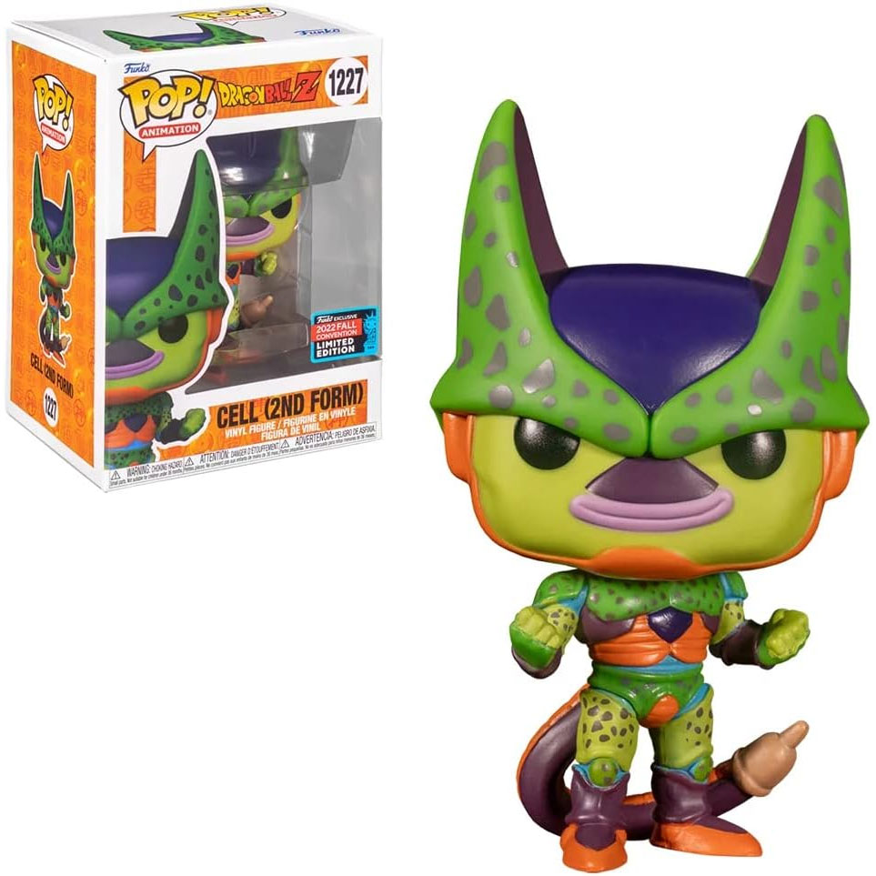 Funko POP! Animation Dragon Ball Z Vinyl Figure CELL (2nd Form) 1227 *Exclusive