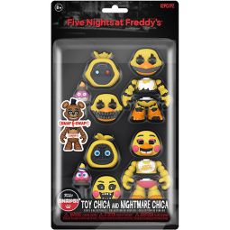 Funko SNAPS! 2-Pack Figure Set - Five Nights at Freddy's - NIGHTMARE CHICA & TOY CHICA (12 Pieces)