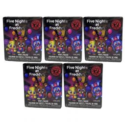 Funko Mystery Minis Vinyl Figure - Five Nights at Freddy's Circus Balloon - BLIND BOXES (5 Pack Lot)