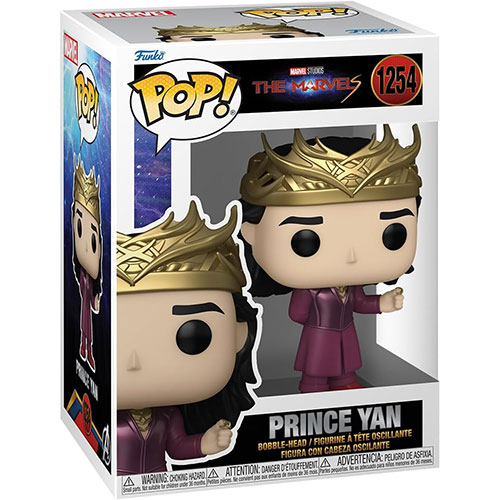 Funko POP! Marvel Studios - The Marvels Vinyl Bobble Figure - PRINCE YAN #1254