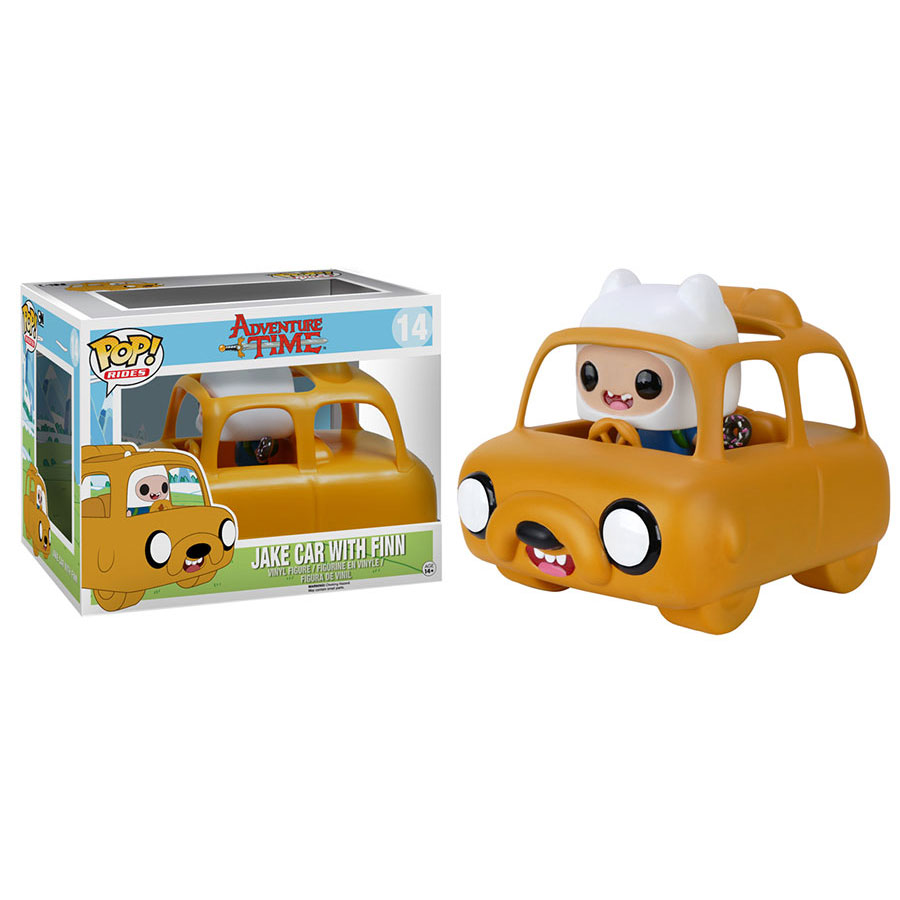 Funko POP! Television Rides - Adventure Time Vinyl Figure - JAKE CAR With FINN
