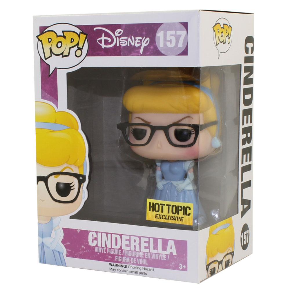 Funko POP! Disney - Vinyl Figure - CINDERELLA (Glasses) #157 *Exclusive*