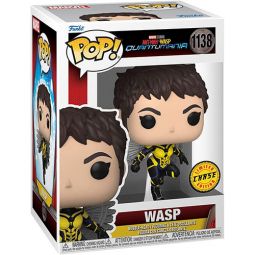 Funko POP! Marvel - Ant-Man and The Wasp: Quantumania Vinyl Bobble - WASP (No Helmet) #1138 *CHASE*