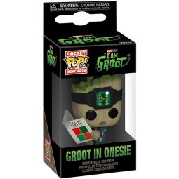 Funko Pocket POP! Keychain - Marvel's I Am Groot - GROOT IN ONESIE