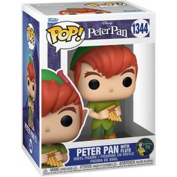 Funko POP! Disney Peter Pan (70th Anniversary) Vinyl Figure - PETER PAN WITH FLUTE #1344