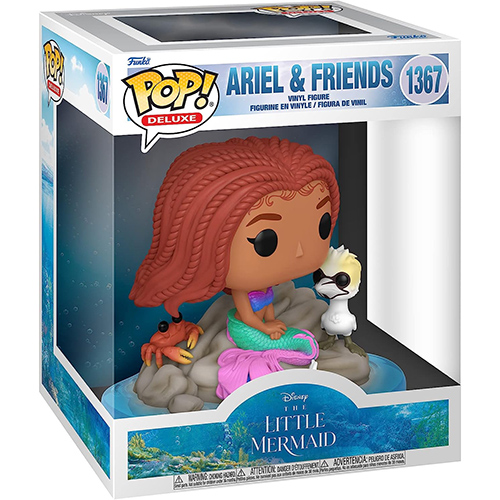 Funko POP! Disney The Little Mermaid (Live Action Movie) Deluxe Vinyl Figure - ARIEL & FRIENDS #1367