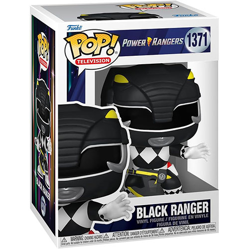 Funko POP! Television - Power Rangers S5 (30th Anniversary) Vinyl Figure - BLACK RANGER #1371