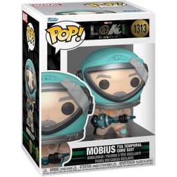 Funko POP! Marvel Studios Loki Season 2 Vinyl Bobble Figure - MOBIUS [TVA Temporal Core Suit] #1313