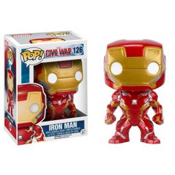 Funko POP! Vinyl Bobble - Captain America: Civil War - IRON MAN #126