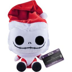 Funko Collectible Plush - The Nightmare Before Christmas 30th Anniversary - SANTA JACK (7 inch)