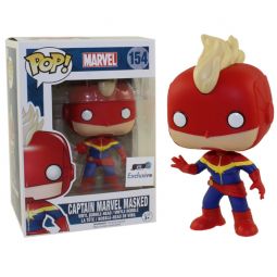 Funko POP! Marvel Vinyl Bobble-Head - CAPTAIN MARVEL #154 *Exclusive*