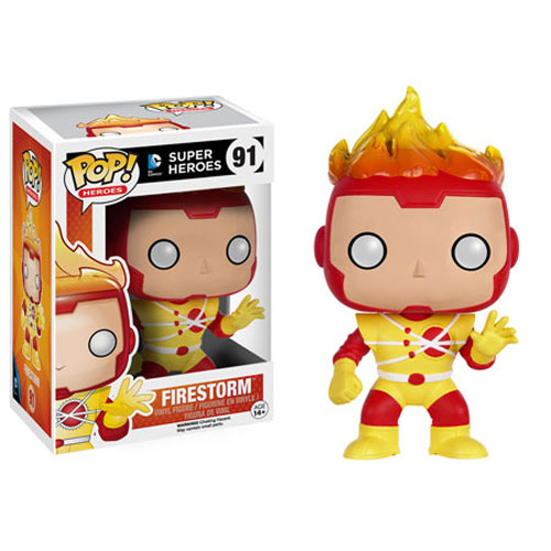 Funko POP! DC Super Heroes - Vinyl Figure - FIRESTORM #91