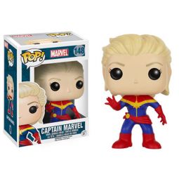 Funko POP! Marvel - Vinyl Figure - CAPTAIN MARVEL (Unmasked) (4 inch)