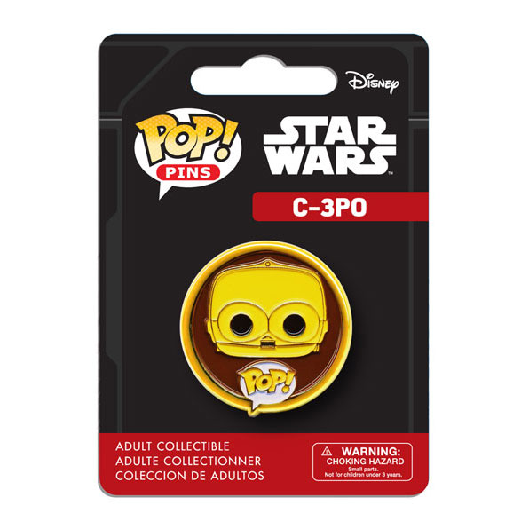 Funko POP! Pin - Star Wars - C-3PO (1.25 inch)