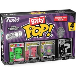 Funko Bitty POP! 4-Pack - Nightmare Before Christmas - OOGIE BOOGIE, LOCK, SHOCK & 1 MYSTERY! POP!