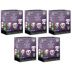 Funko Mystery Mini Figures - Nightmare Before Christmas 30th Ann. - BLIND BOXES (5 Pack Lot)