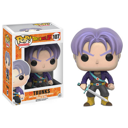 Funko POP! Dragonball Z - Series 2 - Vinyl Figure - TRUNKS #107