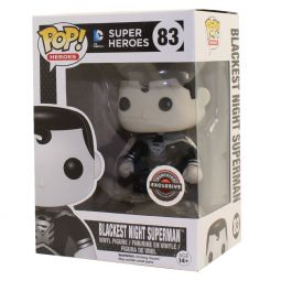 Funko POP! Heroes - DC Comics Vinyl Figure - BLACKEST NIGHT SUPERMAN #83 *Exclusive* Funko POP! Heroes - DC Comics Vinyl Figure - BLACKEST NIGHT SUPERMAN #83 *Exclusive*