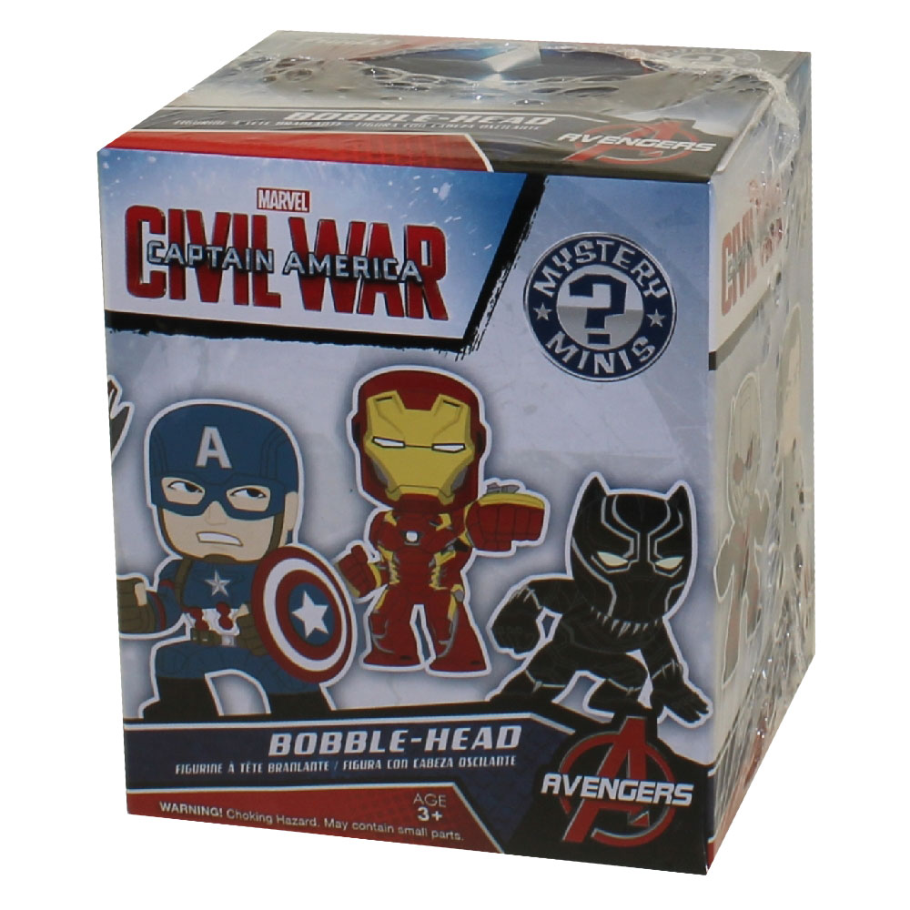 Funko Mystery Minis Vinyl Bobble Figure - Captain America: Civil War - Blind Pack