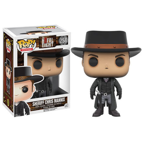 Funko POP! Movies - The Hateful Eight - Vinyl Figure - SHERIFF CHRIS MANNIX #258