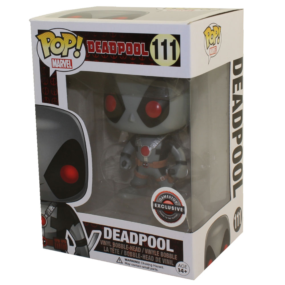 Funko POP! Marvel Vinyl Bobble-Head - DEADPOOL with Swords (X-Force) #111 *Exclusive*