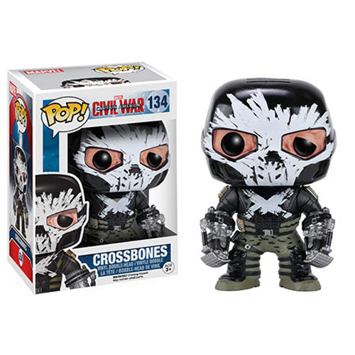 Funko POP! Vinyl Bobble - Captain America: Civil War - CROSSBONES #134