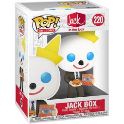 Funko POP! Ad Icons Jack in the Box Vinyl Figure - JACK BOX #220