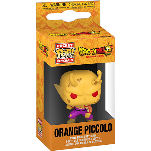 Funko Pocket POP! Keychain Figure - Dragon Ball Super Hero - ORANGE PICCOLO