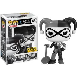 Funko POP! Heroes - DC Comics Vinyl Figure - HARLEY QUINN (Black & White) #45 *Hot Topic Exclusive* Funko POP! Heroes - DC Comics Vinyl Figure - HARLEY QUINN (Black & White) #45 *Hot Topic Exclusive*