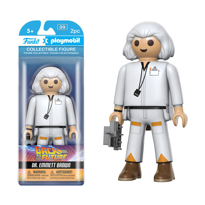 Funko Playmobil Collectible Figure - Back to the Future - DR. EMMETT BROWN