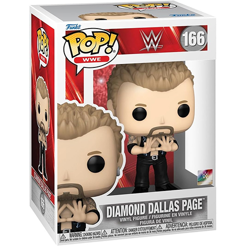 Funko POP! WWE Wave 18 Vinyl Figure - DIAMOND DALLAS PAGE #166