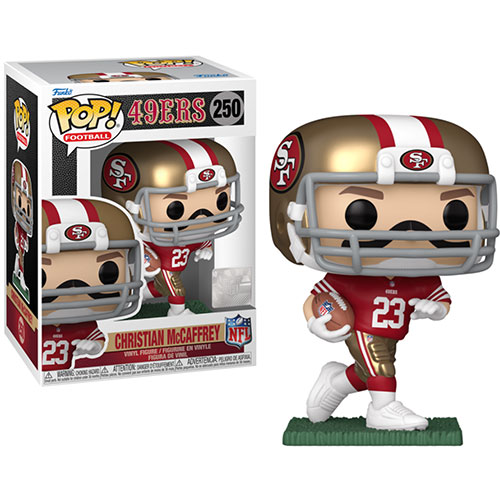 Funko POP! NFL Wave 12 Vinyl Figure - CHRISTIAN MCCAFFREY [San Francisco 49ers] #250