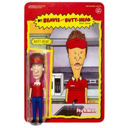 Funko Super 7 - Beavis and Butt-Head ReAction Figure - BUTT-HEAD [Burger World]