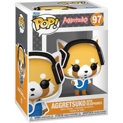 Funko POP! Sanrio - Aggretsuko S2 Vinyl Figure - AGGRETSUKO with Headphones #97