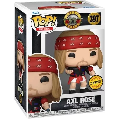 Funko POP! Rocks Guns N' Roses S2 Vinyl Figure AXL ROSE [Black