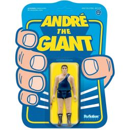 Funko Super 7 - WWE Wrestling ReAction Figure - ANDRE THE GIANT w/ Sling & Beer [Blue Package]