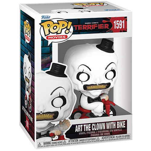 Funko POP! Movies Terrifier Vinyl Figure - ART THE CLOWN Funko POP! Movies Terrifier Vinyl Figure - ART THE CLOWN