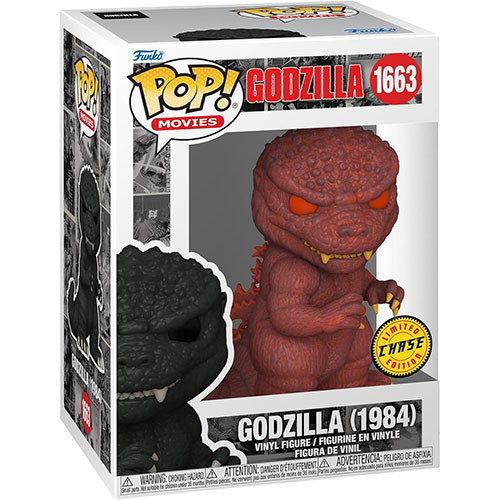 Funko POP! Movies - Godzilla 70th Anniversary Vinyl Figure - GODZILLA [1984] #1663 *RED CHASE*