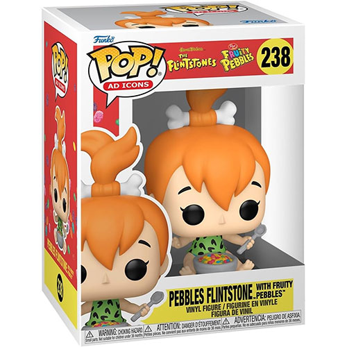 Funko POP! Ad Icons - Flintstones x Fruity Pebbles Vinyl Figure - PEBBLES FLINTSTONE #238