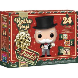 Funko Holiday Advent Calendar 2024 - RETRO TOYS [Hasbro](24 Figures included)